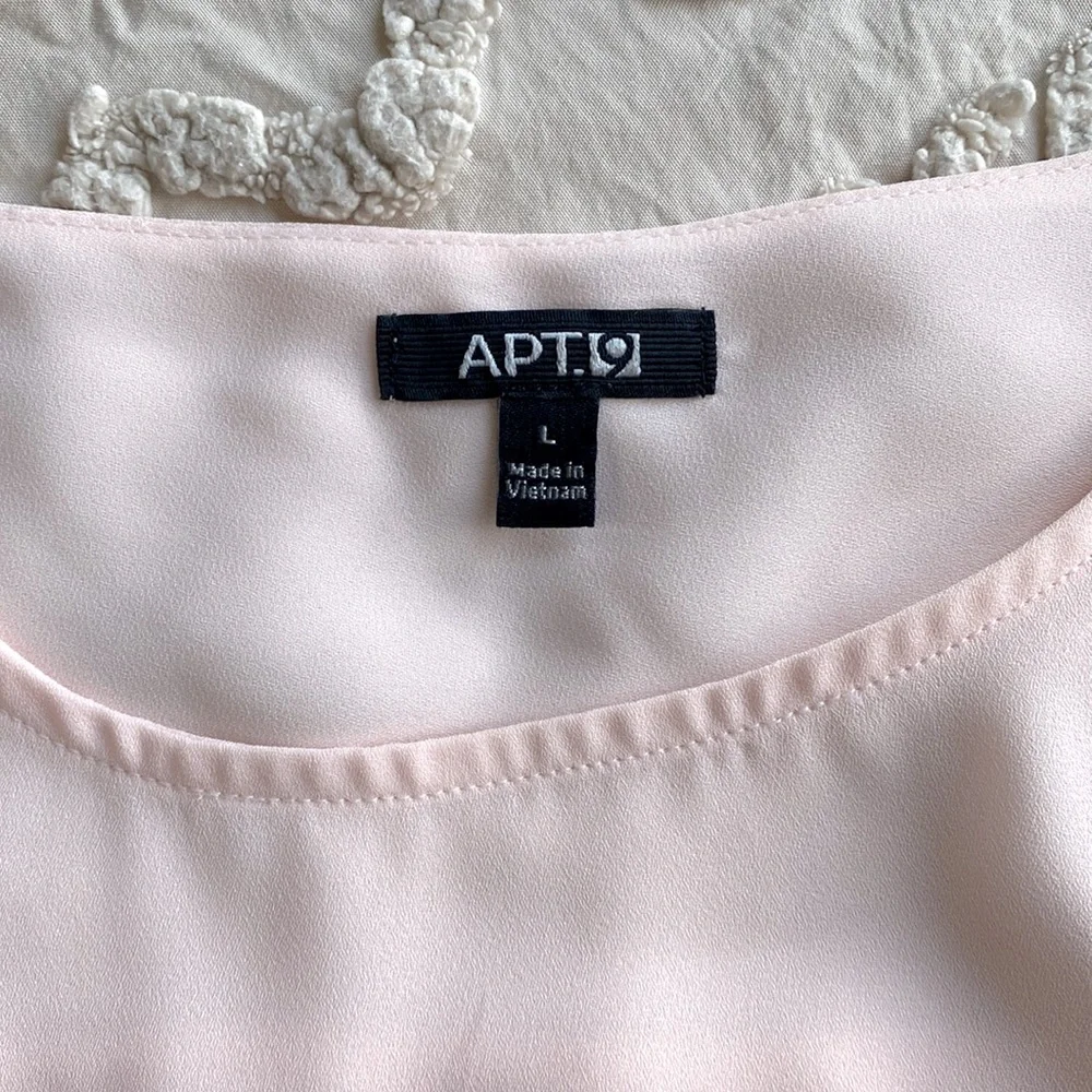 Apt. 9 pink 3/4 sleeve women’s shirt!! - Picture 3 of 5